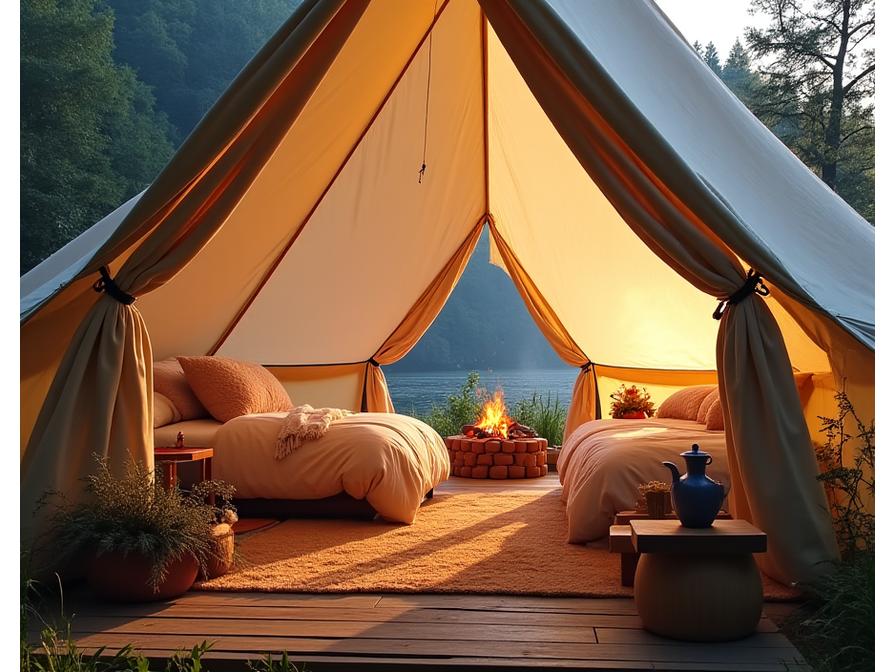 Family Glamping Camps nahe Luzern Schweiz