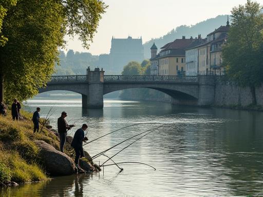 Angeln an der Reuss in Luzern